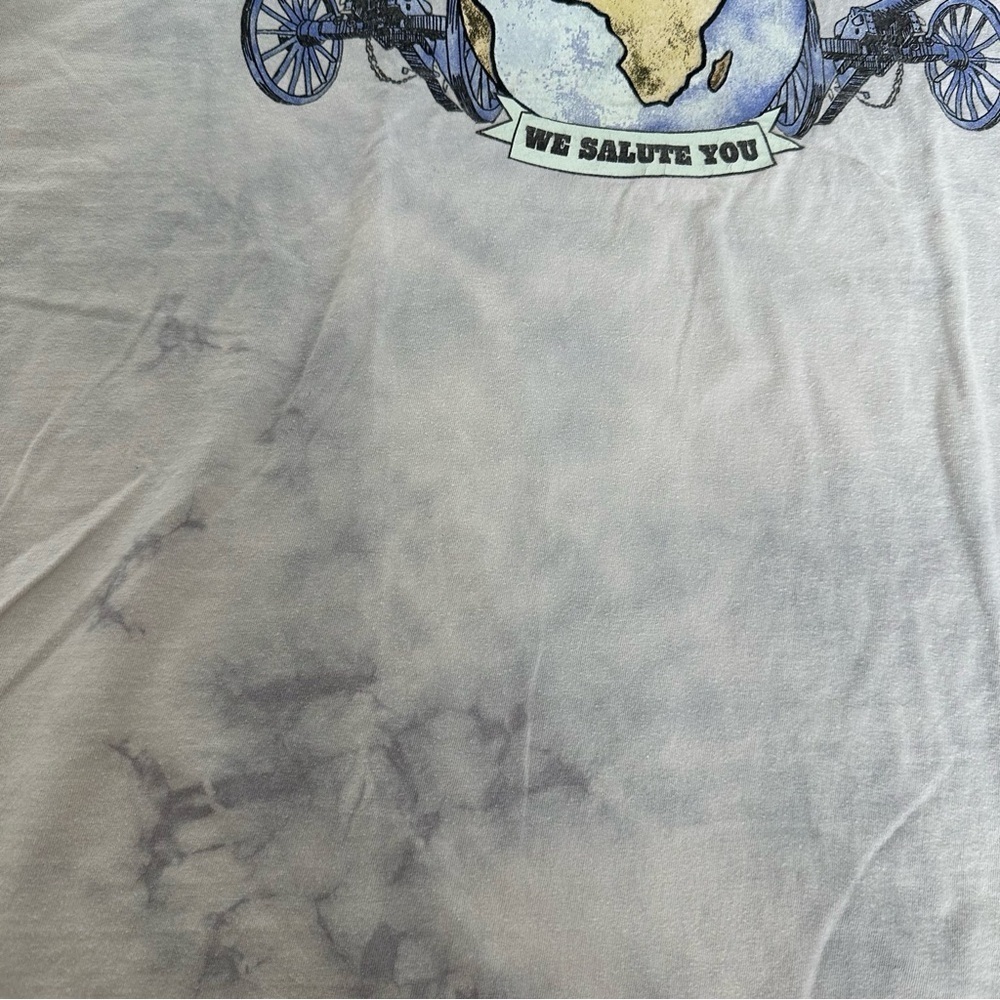 AC/DC We Salute You Those About to Rock Band Concert Tshirt Graphic Tee Short - Picture 10 of 10
